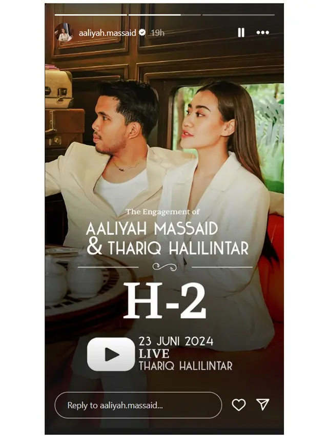 Lamaran Digelar Besok, Ini 6 Potret Persiapan Thariq Halilintar dan Aaliyah Massaid
