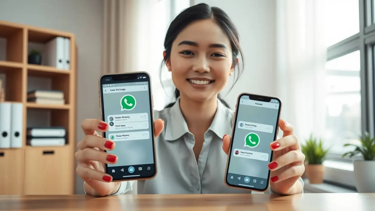 cara memindahkan chat wa ke hp baru
