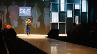 Presiden Jokowi membuka pameran Muslim Fashion Festival (Mufest) Indonesia di Plenary Hall, Jakarta Convention Center (JCC), Jakarta Pusat, Kamis (19/4/2018). (Merdeka.com/Titin)