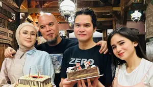 Mulan Jameela Rayakan Ulang Tahun ke-47 Bareng Dul Jaelani