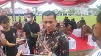 Bupati Meranti Muhammad Adil sewaktu belum ditangkap oleh Komisi Pemberantasan Korupsi. (Liputan6.com/M Syukur)