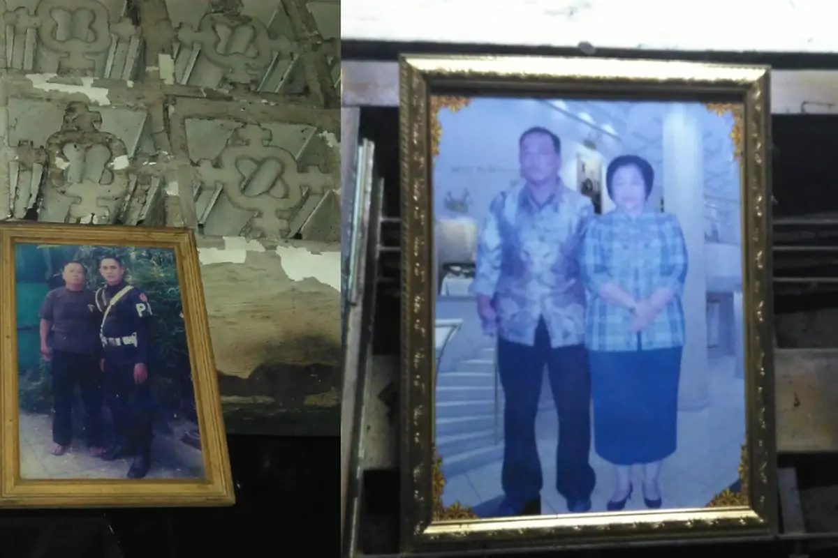 Iwan korban Tragedi Mei 1998 bersama Megawati