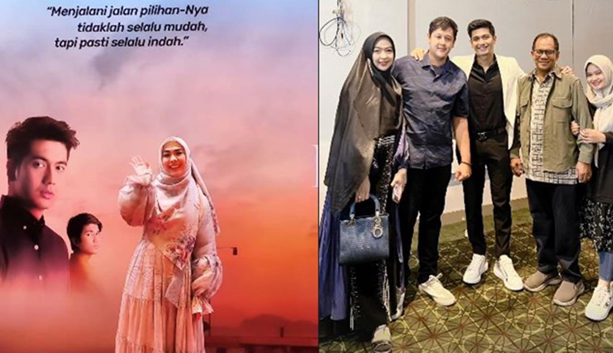 Hadiri gala premiere film debut adik iparnya, Oki Setiana Dewi tampil manis dengan busana muslim berwarna krem. Terpisah dari Oki, tampak Shindy Putri hadir bersama suami. Ia juga sempat bertemu dan foto bareng dengan Teuku Ryan. Di sana, juga tampak ada ayah serta adik dari Teuku Ryan. (Liputan6.com/IG/@okisetianadewi/@dr.arifrahman_)