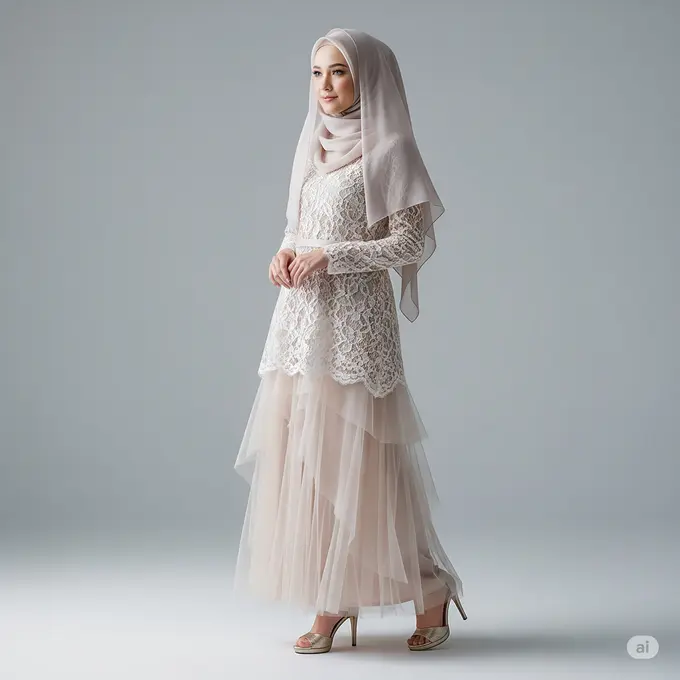 Inspirasi Baju Brokat Pernikahan Bridesmaid Style.