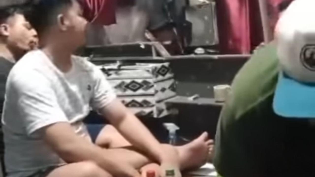 Tangkapan layar video viral tahanan dugem di Rutan Pekanbaru