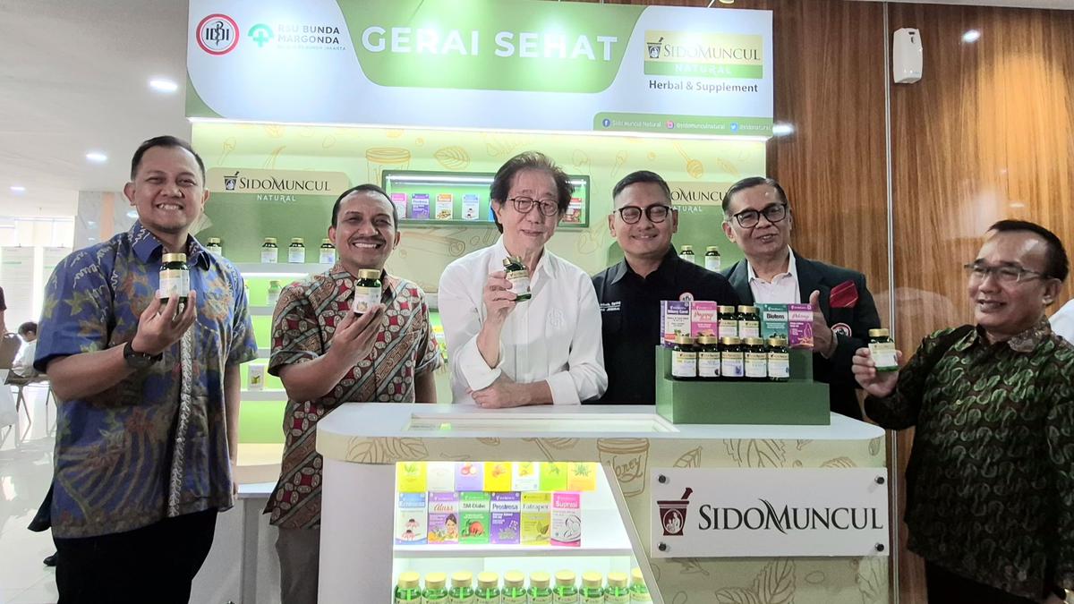 Dukung Pengobatan Holistik, Sido Muncul Gelar Seminar Kesehatan dan Buka Gerai Sehat ke-9 di RSU Bunda Margonda
