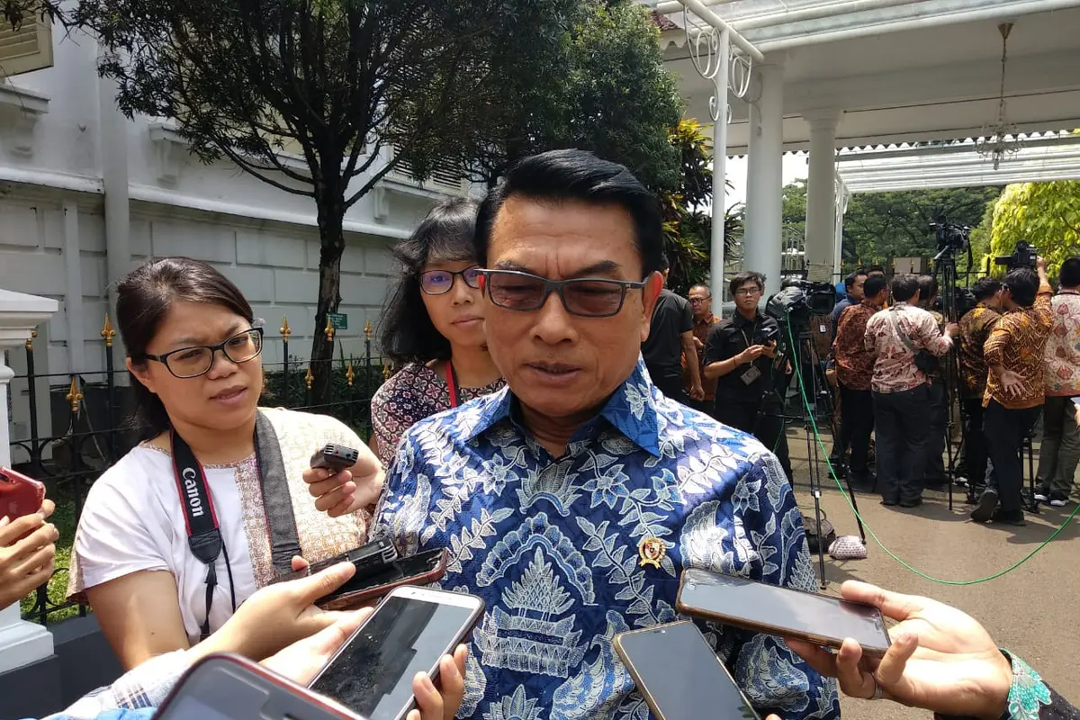 Kepala Kantor Staf Kepresidenan (KSP) Moeldoko. (Liputan6.com/Hanz Jimenez Salim)