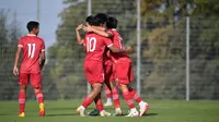 Timnas Indonesia U-17 Vs SC Paderborn Youth. (Bola.com/Dok.PSSI).