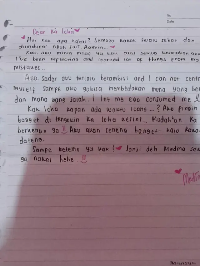 Marissya Icha Ungkap Surat yang Ditulis Medina Zein dari dalam Penjara, Isinya Bikin Pilu. (instagram.com/marissyaichareal)