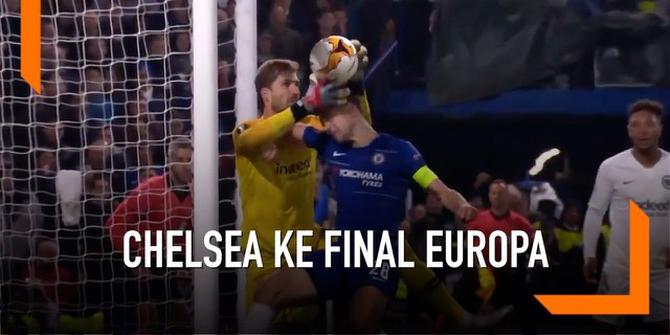VIDEO: Highlight Liga Europa, Chelsea Vs Eintracht Frankfurt 1-1
