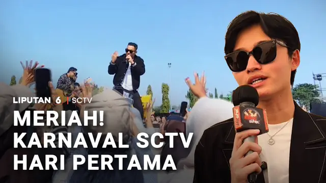 Kemeriahan Karnaval SCTV Hari Pertama di Indramayu