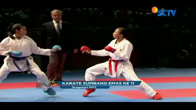 Emas yang disumbangkan oleh Srunita Sari merupakan emas ke-11 yang diraih Indonesia di SEA Games 2017.