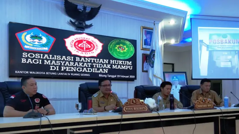 Permasalahan Hukum Bagi Masyarakat Tidak Mampu Jadi Perhatian Pemkot Bitung