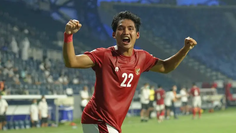 Pemain Timnas Indonesia Kadek Agung