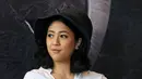 Artis cantik yag baru menyelesaikan pendidikannya di Jepang ini mengaku punya alasan menerima tawaran bermain di film hasil garapan Angga Dwimas Sasongko, di antaranya Sherina melihat dari proses penggarapan yang serius.  (Adrian Putra/Bintang.com)