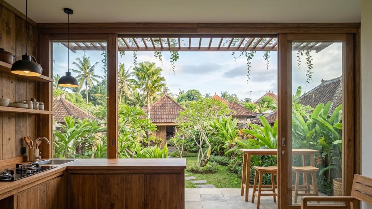 6 Model Rumah Sederhana dengan Dapur Terpisah Ala Kampung Jawa yang Adem dan Nyaman