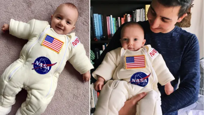 Akibat Keisengan Sang Ayah, Bayi Ini Berubah Jadi Astronot!
