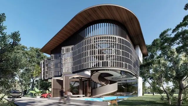 7 Desain Rumah Baru Ayu Ting Ting Di Jakarta, Bergaya Moderen dan Megah