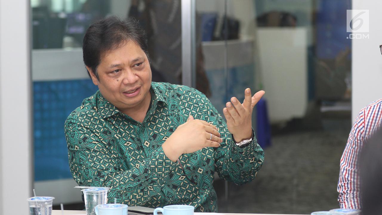 Menteri Perindustrian Airlangga Hartarto