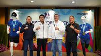 Acara konferensi pers Mandiri Jogja Marathon 2024 di Yogyakarta, Kamis (27/6/2024). (MJM)