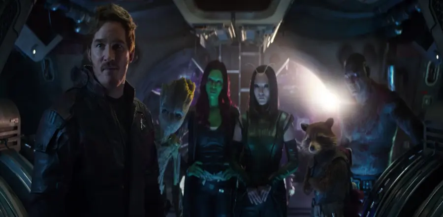 Guardians of the Galaxy dalam film Avengers: Infinity War di trailer pertama. (Marvel Entertainment)