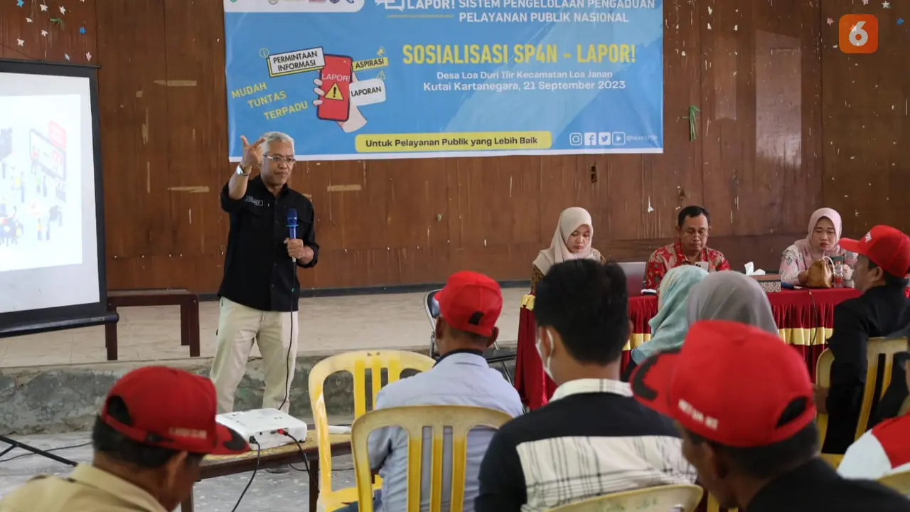 Sosialisasi SP4N-Lapor