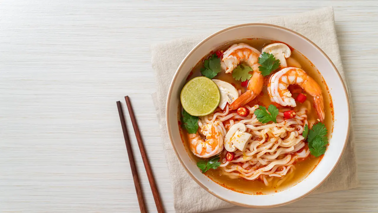 mie kuah udang
