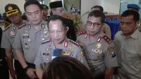 Kapolri Jenderal Polisi Tito Karnavian berkomentar terkait Bom Bandung, Senin (27/2/2017). (Dhimas Prasaja/Liputan6.com)