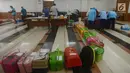 Kandang hewan peliharaan jenis kucing berjejer saat mengikuti program kastrasi atau pengebirian di Kecamatan Duren Sawit, Jakarta, Rabu (28/3). Sebanyak 75 ekor kucing peliharaan mengikuti program kastrasi atau pengebirian. (Merdeka.com/Imam Buhori)