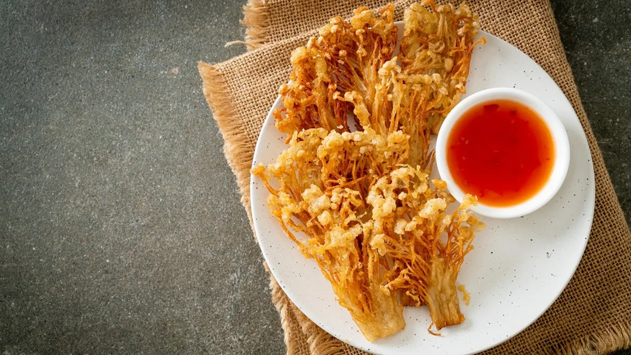 enoki crispy