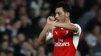 Gelandang Arsenal, Mesut Ozil. (AFP/Ian Kington)