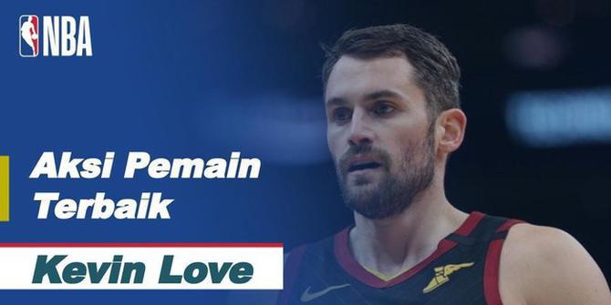 VIDEO: Aksi-Aksi Terbaik dari Bintang Cleveland Cavaliers, Kevin Love Saat Kalahkan Boston Celtics di NBA Hari Ini