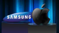 Jika Samsung mengalami penurunan penjualan, rival terberatnya, Apple justru mengalami peningkatan penjualan. 