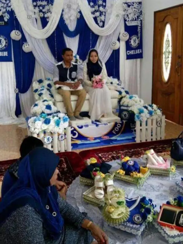 nikah tema chelsea