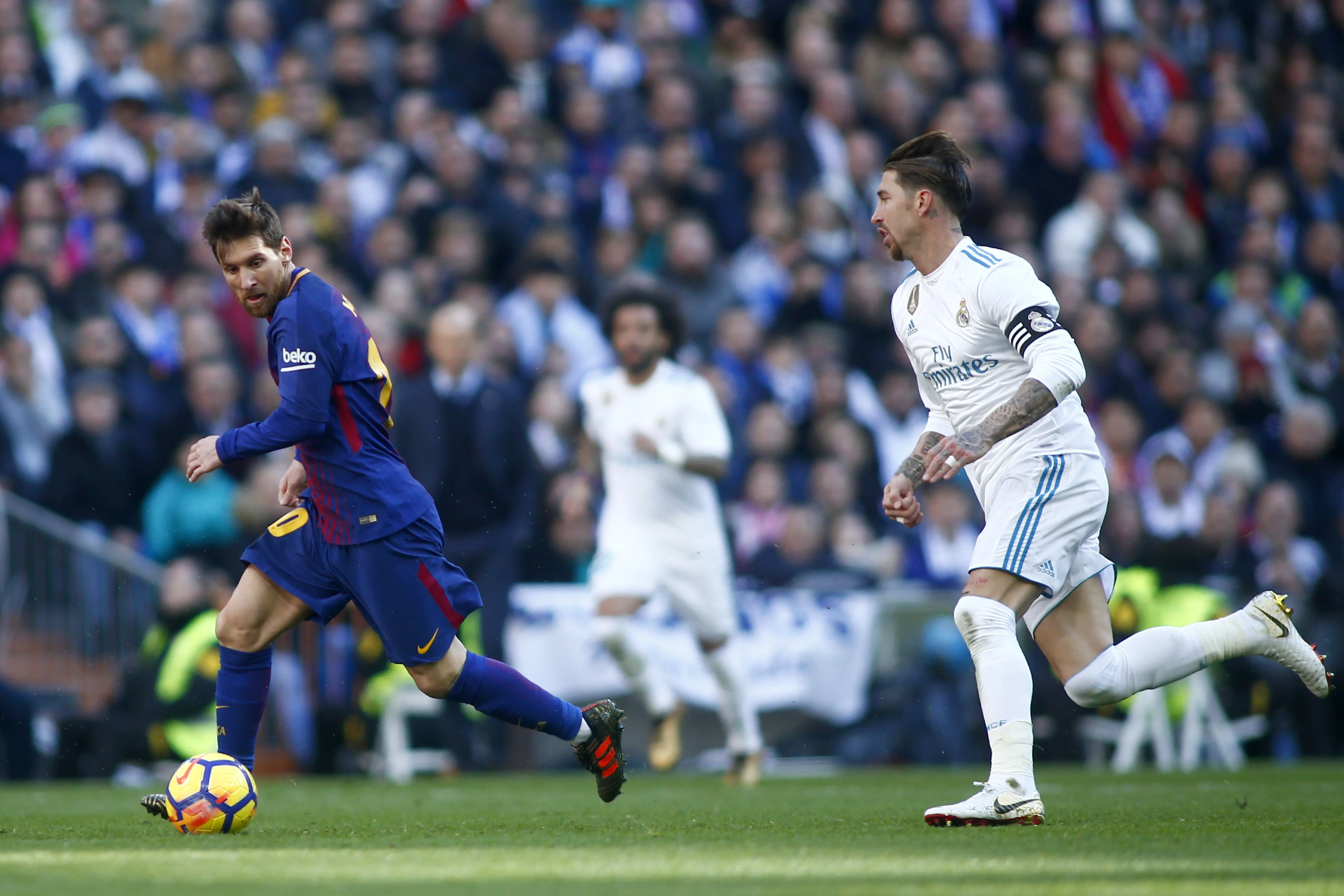 Sudah lama Barcelona seperti bergantung kepada Messi. (JAVIER SORIANO / AFP)