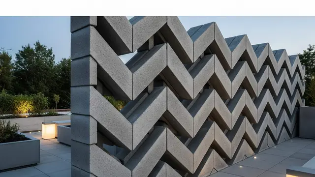 Desain Ventilasi Rumah dari Roster yang Estetik