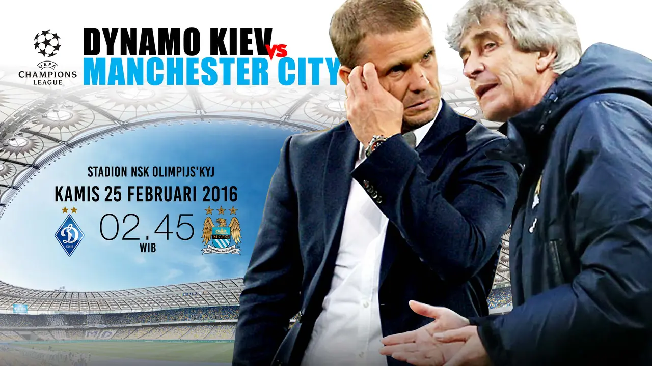 DYNAMO KIEV VS MANCHESTER CITY FC 