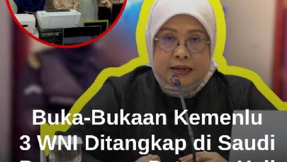 3 WNI Pakai Seragam Petugas Haji Palsu Ditangkap Polisi di Arab Saudi, Ini Penjelasan Kemenlu
