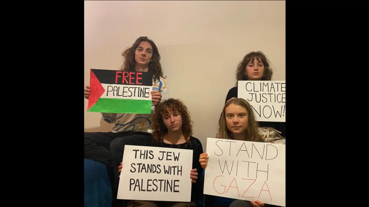 Aktivis Lingkungan Greta Thunberg Suarakan Dukungan untuk Palestina
