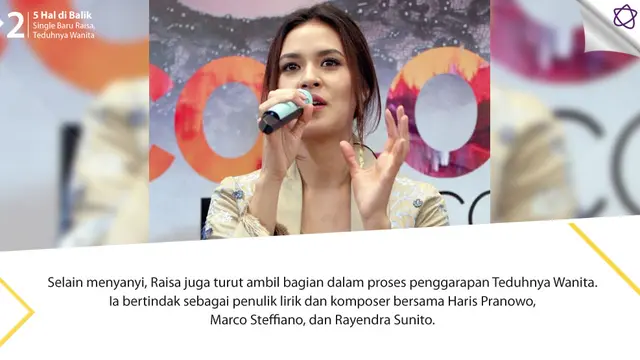 [Bintang] 5 Hal di Balik Single Baru Raisa, Teduhnya Wanita