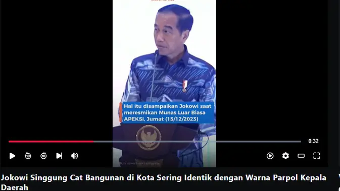 <p>Penelusuran klaim Presiden Jokowi bagikan bantuan untuk masyarakat usia 45-60 tahun.</p>