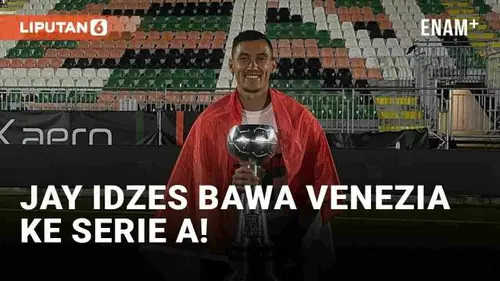 VIDEO: Jay Idzes Bawa Venezia Lolos ke Serie A, Bendera Indonesia Berkibar