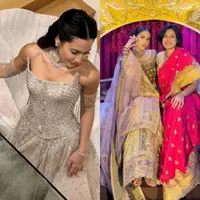 Pevita Pearce di hari pernikahannya bersama Mirzan Meer Crazy Rich Malaysia. [Instagram]