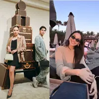 Lihat di sini gaya kece Alyssa Daguise saat menikmati pantai Bali usai kepergok liburan bersama Al Ghazali. [Foto: IG/@alyssadaguise].