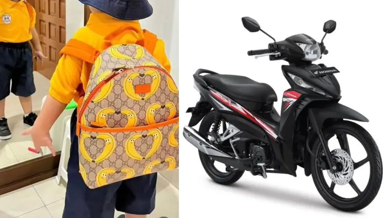 Waduh, Harga Tas Sekolah Gala Keponakan Fuji Lebih Mahal Ketimbang Motor Baru