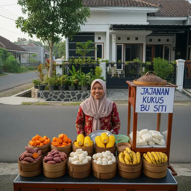 Ide Jualan Kukusan Modal Kecil Untung Besar/ Ilustrasi AI