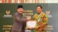 Pj Gubernur Jawa Tengah, Nana Sudjana menjadi salah satu gubernur pendukung pengelolaan zakat terbaik di BAZNAS Awards 2024. (Foto: Istimewa)