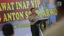 Kapolri Jenderal Tito Karnavian memberi sambutan pada peresmian gedung baru di RS Polri, Jakarta, Kamis (28/12). Tito mengatakan pengembangan sarana rumah sakit merupakan bagian dari mensejahterakan anggota Polri. (Liputan6.com/Faizal Fanani)