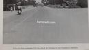 Jalan sebelum Jembatan Glugur di Medan tahun 1969. (Source: karosiadi.com)