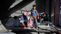 Tangis Anak Gaza, Terpaksa Hancurkan Layangan Kesayangan karena Israel